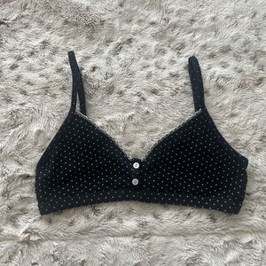 Brandy Melville Polka Dot Bralette